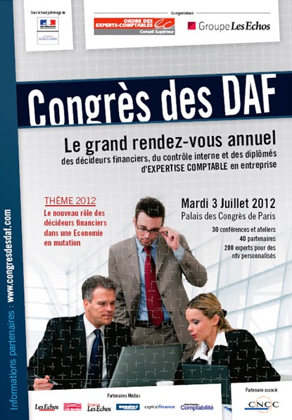 Congrès des DAF le mercredi 4 juillet 2012 - © 
