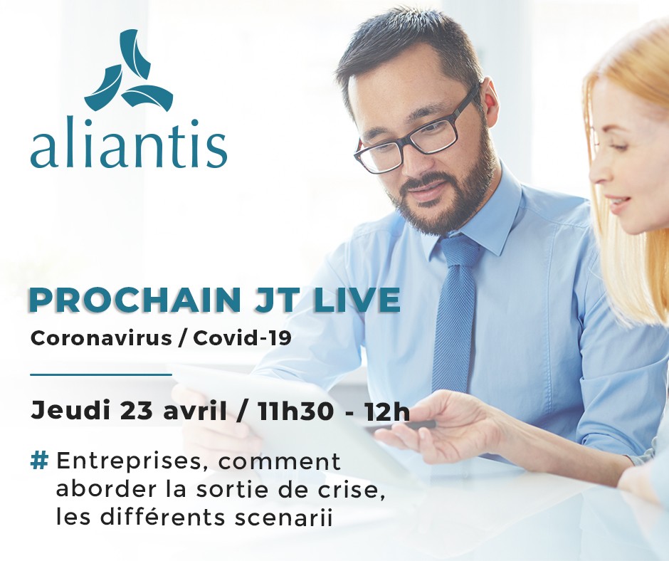 JT-LIVE DU 23 AVRIL 2020 : Entreprises, comment aborder la sortie de crise, les différents scenarii - © 