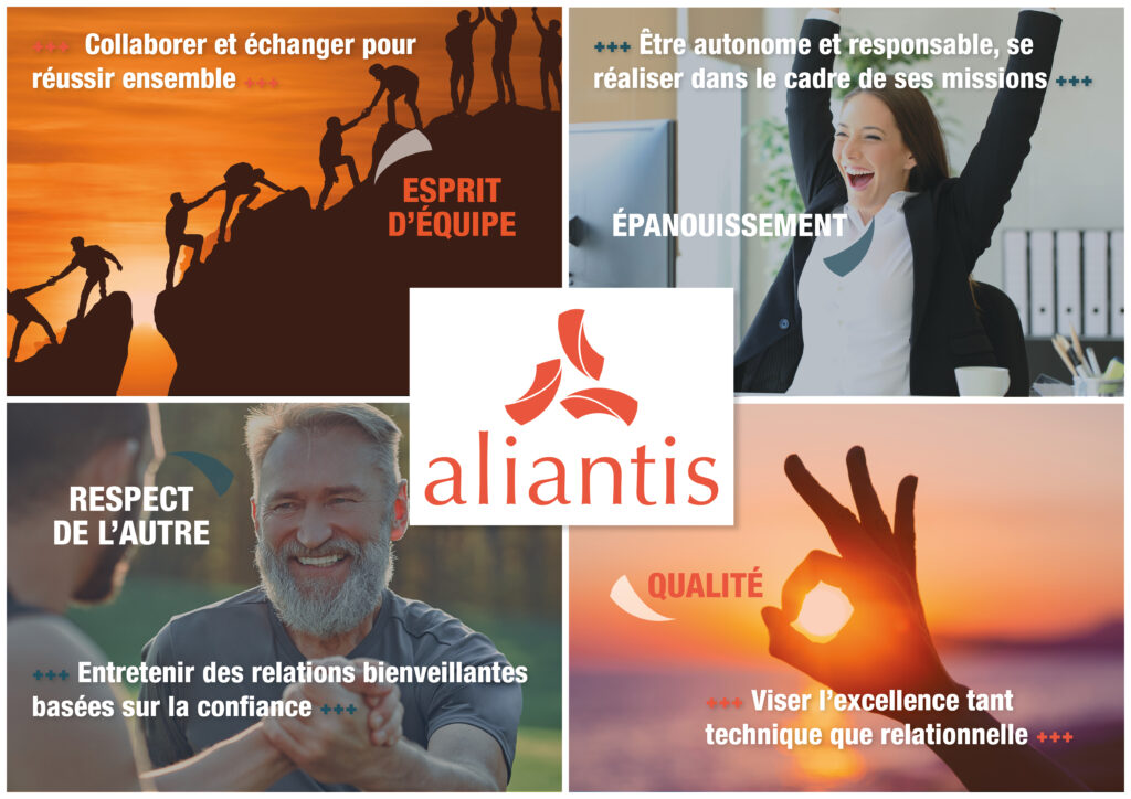 Les valeurs Aliantis